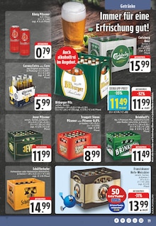 König Pilsener im aktuellen EDEKA Prospekt (Münster) König Pilsener im EDEKA Prospekt "Aktuelle Angebote" mit 26 Seiten (Münster)