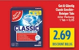 Aktuelle Kuchen Angebote bei diska in Chemnitz Aktuelles Classic Geschirr-Reiniger Tabs Angebot bei diska in Chemnitz ab 2,69 €