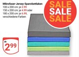Mikrofaser-Jersey-Spannbettlaken im Angebot bei GLOBUS in Zwickau Mikrofaser-Jersey-Spannbettlaken Angebote bei GLOBUS Zwickau für 2,99 €