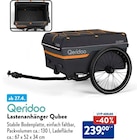 Lastenanhänger Qubee im ALDI SÜD Prospekt Lastenanhänger Qubee von Qeridoo im aktuellen ALDI SÜD Prospekt für 239,00 €