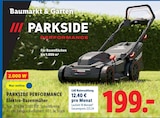 PERFORMANCE Elektro-Rasenmäher Angebote von PARKSIDE bei Lidl Fellbach für 199,00 €