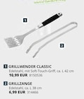 PROFI Wesch Mühlhausen - GRILLWENDER CLASSIC oder GRILLZANGE Angebot im Prospekt GRILLWENDER CLASSIC oder GRILLZANGE bei PROFI Wesch im Mühlhausen Prospekt für 6,99 €