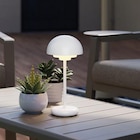 Lampe à poser Astrapia LED tactile blanc IP44 Ø 13,7 x H. 29,8 cm 1,8 W GoodHome - GoodHome en promo chez Castorama Lampe à poser Astrapia LED tactile blanc IP44 Ø 13,7 x H. 29,8 cm 1,8 W GoodHome - GoodHome dans le catalogue Castorama