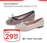 Damen-Ballerina im Angebot bei GLOBUS in Krefeld Damen-Ballerina Angebote von Tom Tailor bei GLOBUS Krefeld für 29,99 €