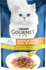 Gourmet Katzennahrung bei budni im Buchholz Prospekt für 3,99 €