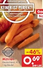 Möhren für 0,69 € bei Netto Marken-Discount im Angebot Möhren im aktuellen Netto Marken-Discount Prospekt