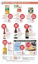 Promos Bière dans le catalogue "Célébrons LES PRODUCTEURS de chez nous" de Super U Bière en promo dans le catalogue Super U à la page 4