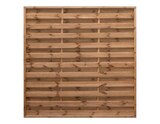 Promo Panneau de clôture en bois - : H. 1,80 x L. 1,80 m à 22,90 € dans le catalogue Brico Dépôt à Prix-lès-Mézières