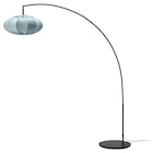 Standleuchte, bogenförmig türkis/schwarz von REGNSKUR / SKAFTET für 84,99 € bei IKEA im Angebot Standleuchte, bogenförmig türkis/schwarz von REGNSKUR / SKAFTET im aktuellen IKEA Prospekt