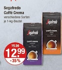 Caffé Crema Angebote von Segafredo Zanetti bei V-Markt Augsburg für 12,99 €