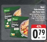 Feinschmecker oder Pasta Sauce im Angebot bei E center in Chemnitz Feinschmecker oder Pasta Sauce Angebote von Knorr bei E center Chemnitz für 0,79 €