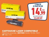 Cartouche Laser Compatible TN2420 - Brother  / HP dans le catalogue Bureau Vallée