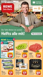 Aktueller REWE Supermarkt Prospekt in Middelhagen und Umgebung, "Dein Markt" mit 24 Seiten, 08.09.2025 - 13.09.2025
