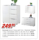 Kommode Santorin Angebote bei Möbel AS Weinheim für 249,95 €