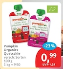 Quetschie von Pumpkin Organics für 0,99 € bei budni im Angebot Quetschie von Pumpkin Organics im aktuellen budni Prospekt