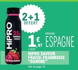 E.Leclerc Levallois-Perret - Promo Hipro saveur fraise-framboise Promo Hipro saveur fraise-framboise à 1,97 € dans le catalogue E.Leclerc à Levallois-Perret