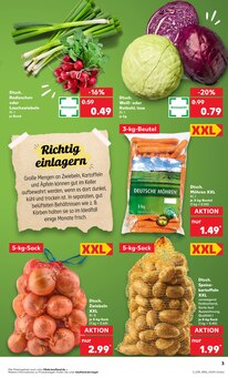 Gemüse im Kaufland Prospekt "Hier bin ich richtig" mit 60 Seiten (Neuss)