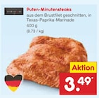 Puten-Minutensteaks im Angebot bei Netto Marken-Discount in Viersen Puten-Minutensteaks Angebote bei Netto Marken-Discount Viersen für 3,49 €