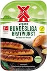 Vegane Bratwurst oder Vegane Rostbratwürstchen bei REWE im Niederzier Prospekt für 2,49 €