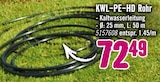 KWL-PE-HD Rohr für 72,49 € bei Hornbach im Angebot KWL-PE-HD Rohr im aktuellen Hornbach Prospekt