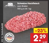 Schweine-Hackfleisch zum Braten Angebote von GUT PONHOLZ bei Netto Marken-Discount Mülheim für 2,29 €