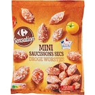 Mini saucissons secs - CARREFOUR SENSATION en promo chez Carrefour Perpignan à 1,39 €