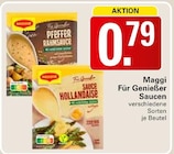 Für Genießer Saucen im Angebot bei WEZ in Löhne Für Genießer Saucen Angebote von Maggi bei WEZ Löhne für 0,79 €