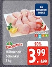 Hähnchen Schenkel Angebote von Drobimex bei EDEKA Frischemarkt Schwerin für 3,99 €