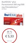 IbuHEXAL plus Paracetamol 200 mg/500 mg Filmtabletten bei LINDA Premiumapotheke im Leverkusen Prospekt für 5,33 €
