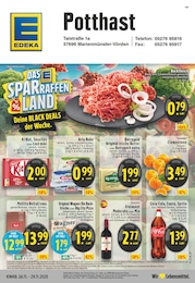 Discounter Prospekt von EDEKA Brakel EDEKA Prospekt: "Aktuelle Angebote", 24 Seiten, 24.11.2025 - 29.11.2025