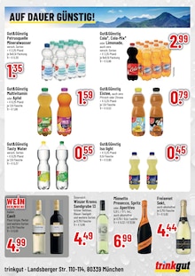 Coca Cola im Trinkgut Prospekt "Aktuelle Angebote" mit 4 Seiten (Germering)