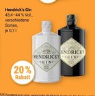 Hendrick's Gin im Angebot bei GLOBUS in Hoyerswerda Hendrick's Gin Angebote bei GLOBUS Hoyerswerda