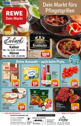 REWE Prospekt "Dein Markt" für Hünxe, 26 Seiten, 13.05.2024 - 18.05.2024