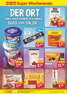 Nutella im aktuellen Netto Marken-Discount Prospekt (Mönchengladbach) Nutella im Netto Marken-Discount Prospekt "Aktuelle Angebote" mit 53 Seiten (Mönchengladbach)