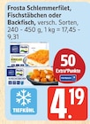 Schlemmerfilet im Angebot bei E center in Rostock Schlemmerfilet Angebote von Frosta bei E center Rostock für 4,19 €