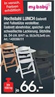 Hochstuhl LUNCH im Angebot bei Zurbrüggen in Hamm Hochstuhl LUNCH Angebote von my baby bei Zurbrüggen Hamm für 66,00 €
