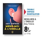 E.Leclerc Saint-Hilaire-du-Harcouët - Promo Mens-moi à l'oreille Promo Mens-moi à l'oreille à 8,90 € dans le catalogue E.Leclerc à Saint-Hilaire-du-Harcouët
