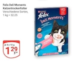 Deli Moments Katzentrockenfutter Angebote von Felix bei GLOBUS Gotha für 1,29 €