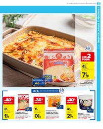 Prix et réduction Cheddar dans le prospectus Carrefour Market en cours Offre Cheddar dans le catalogue Carrefour Market du moment à la page 15