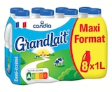 Grandlait Demi-écrémé UHT - Candia en promo chez Supermarchés Match Calais à 8,49 €
