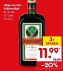 Kräuterlikör im Angebot bei Netto Marken-Discount in Lörrach Kräuterlikör Angebote von Jägermeister bei Netto Marken-Discount Lörrach für 11,99 €