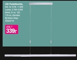 Opti-Wohnwelt Werlte - LED-Pendelleuchte Angebot im Prospekt LED-Pendelleuchte bei Opti-Wohnwelt im Werlte Prospekt für 339,00 €