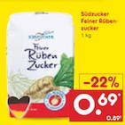 Feiner Rübenzucker im Angebot bei Netto Marken-Discount in Plauen Feiner Rübenzucker Angebote von Südzucker bei Netto Marken-Discount Plauen für 0,69 €