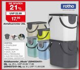 Abfallsammler „Albula“ Angebote von Rotho bei Möbelzentrum Pforzheim Leinfelden-Echterdingen für 8,99 €