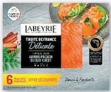 Truite fumée - LABEYRIE - Hyper U à Villiers-le-Bel Truite fumée - LABEYRIE en promo chez Hyper U Villiers-le-Bel à 6,85 €