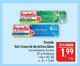 Haft-Creme Aloe Vera im Angebot bei Marktkauf in Erlangen Haft-Creme Aloe Vera Angebote von Protefix bei Marktkauf Erlangen für 1,99 €