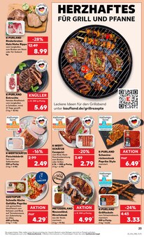 Steak im Kaufland Prospekt "Aktuelle Angebote" mit 56 Seiten (Ulm)