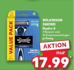 Hydro 5 Angebote von Wilkinson Sword bei Kaufland Ravensburg für 17,99 €