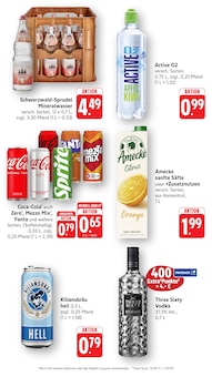 Coca Cola im EDEKA Prospekt "Aktuelle Angebote" mit 18 Seiten (Singen (Hohentwiel))