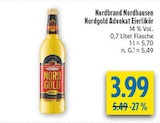 Nordgold Advokat Eierlikör Angebote von Nordbrand Nordhausen bei diska Chemnitz für 3,99 €
